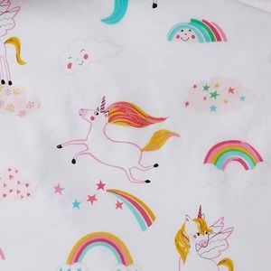 EUC full-size unicorn sheet set from Company Store